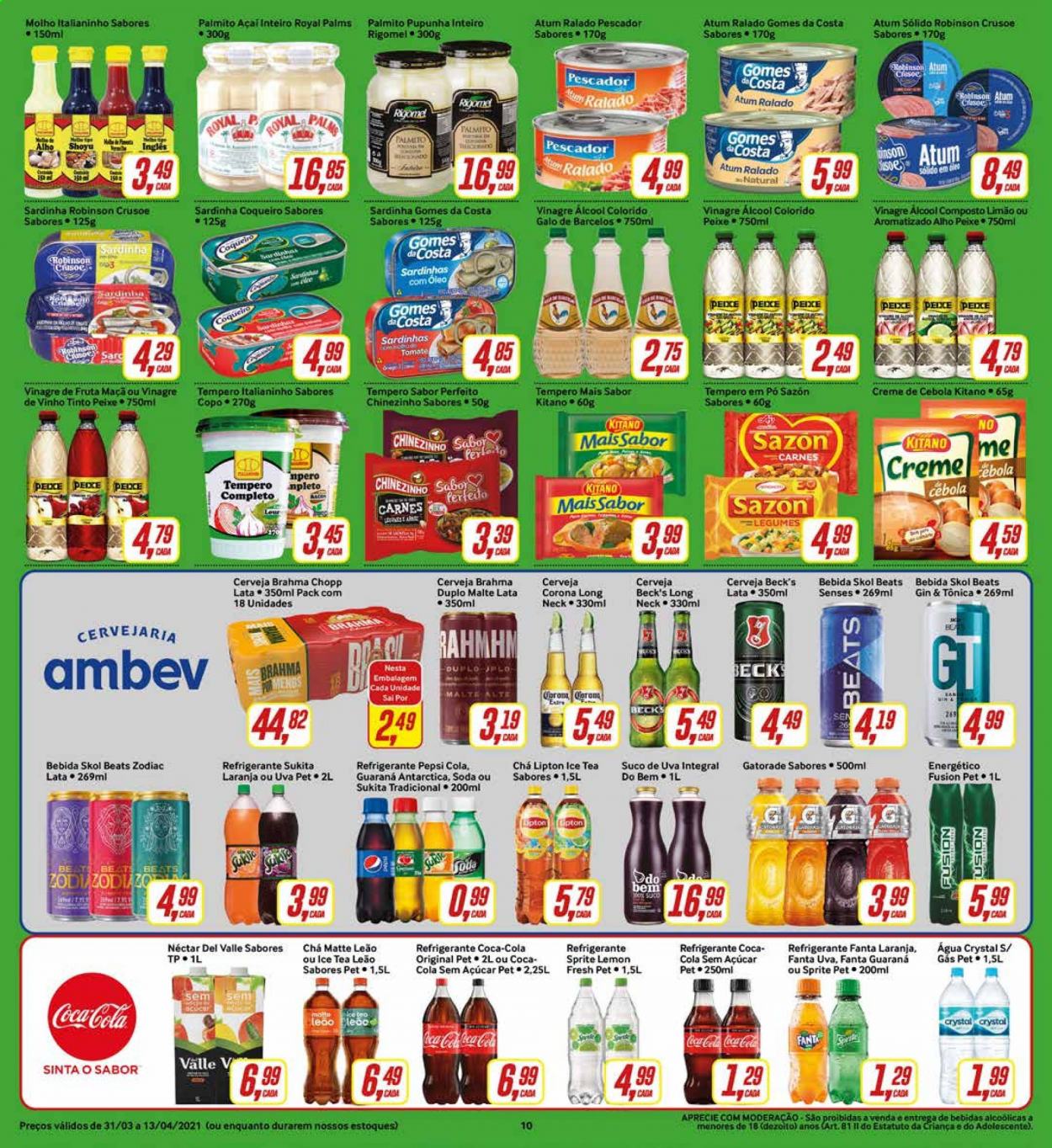 Folheto Rede Supermarket - 31/03/2021 - 13/04/2021. Página 10
