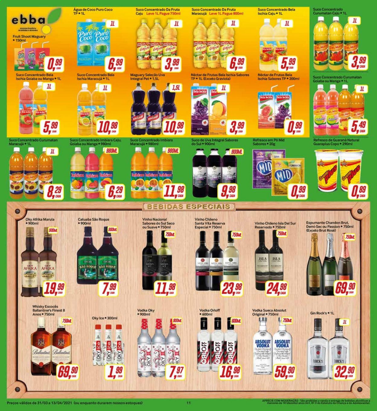 Folheto Rede Supermarket - 31/03/2021 - 13/04/2021. Página 11