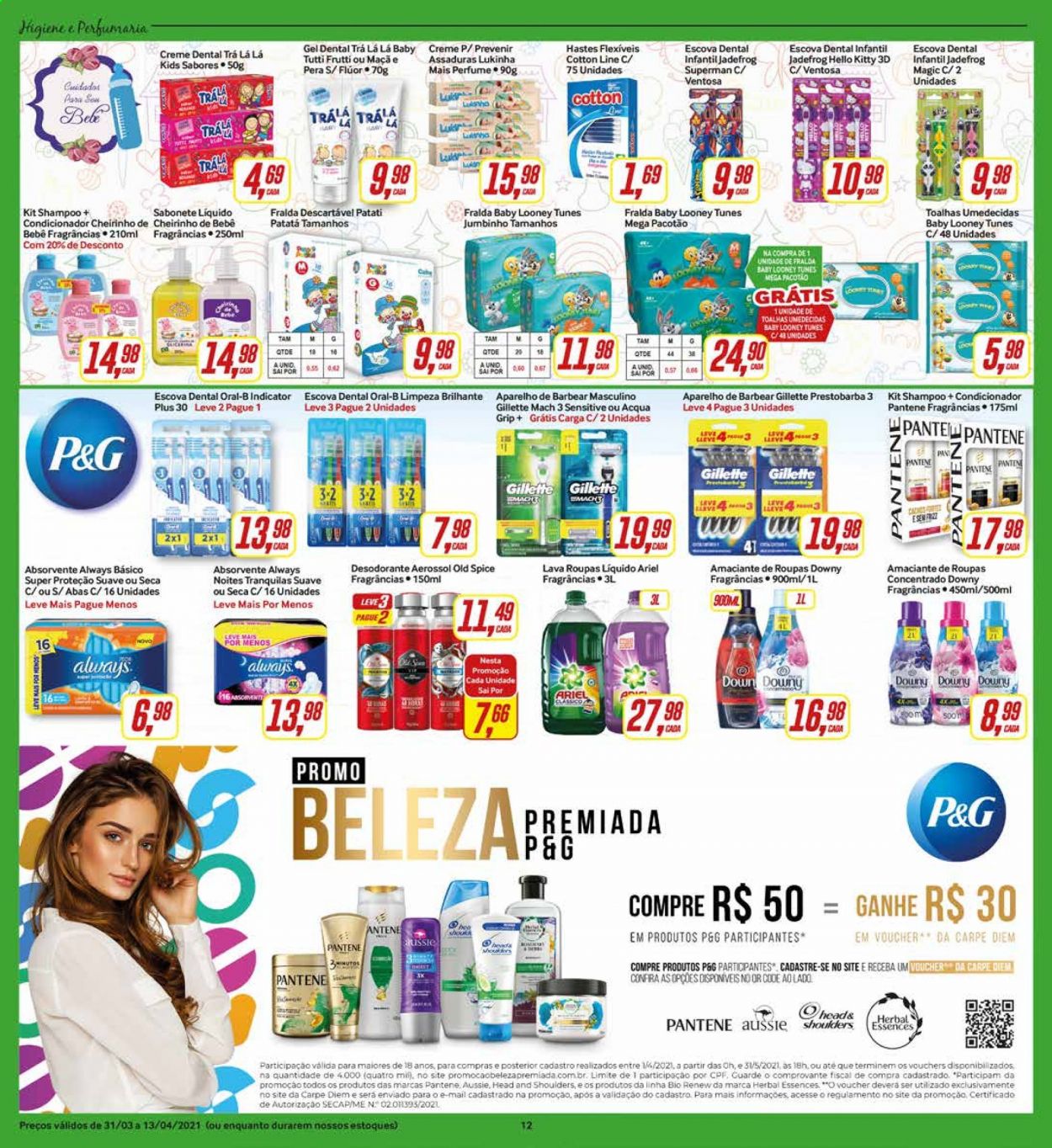Folheto Rede Supermarket - 31/03/2021 - 13/04/2021. Página 12