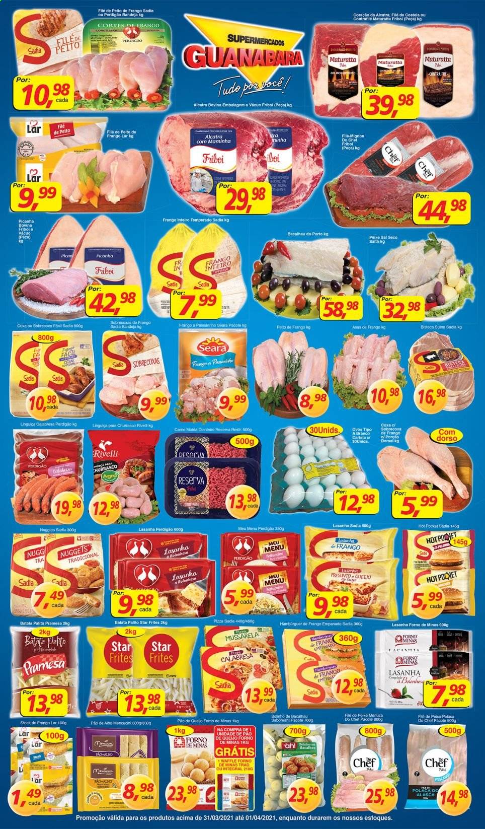 Folheto Supermercados Guanabara - 31/03/2021 - 01/04/2021. Página 5