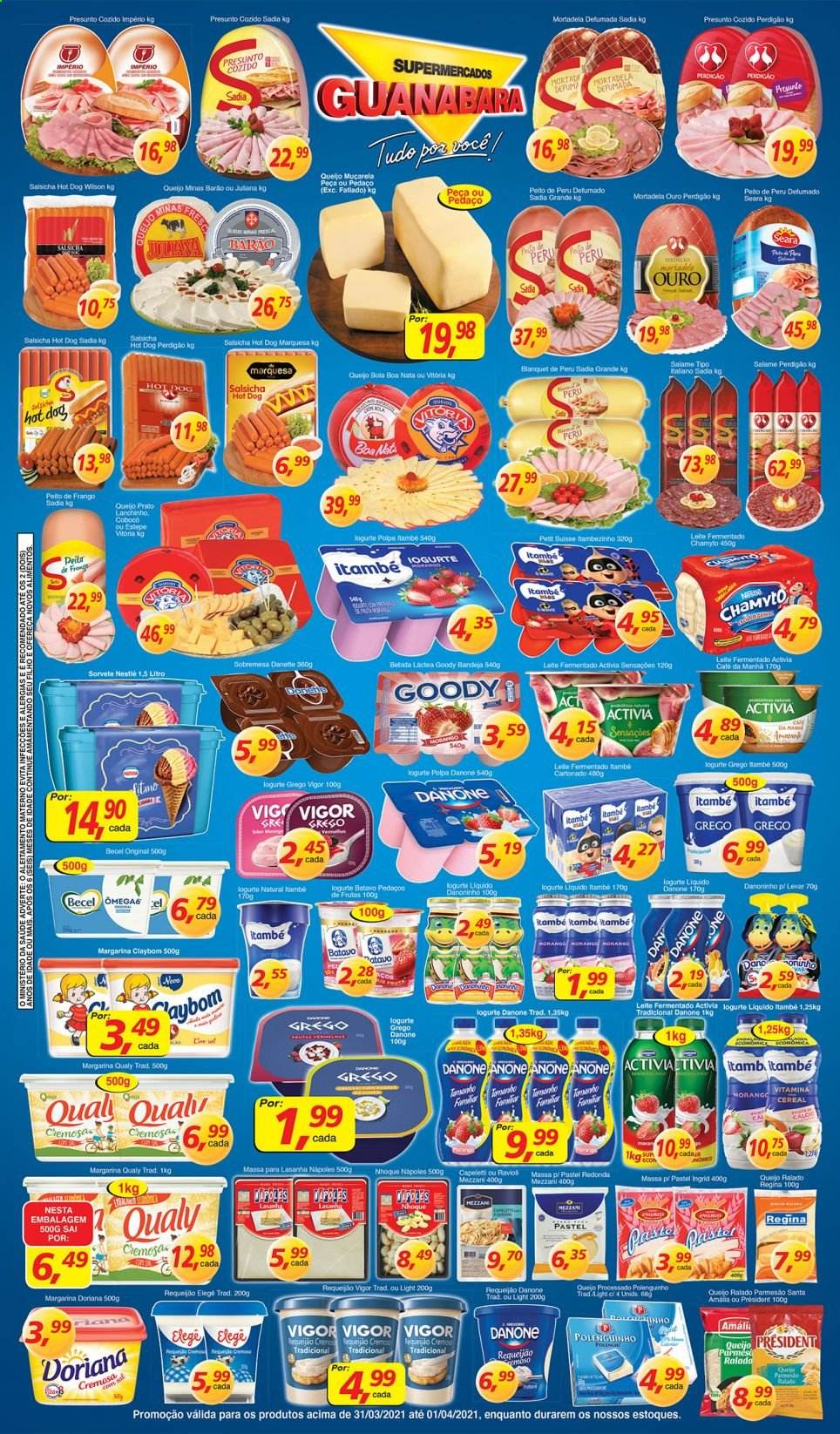 Folheto Supermercados Guanabara - 31/03/2021 - 01/04/2021. Página 8