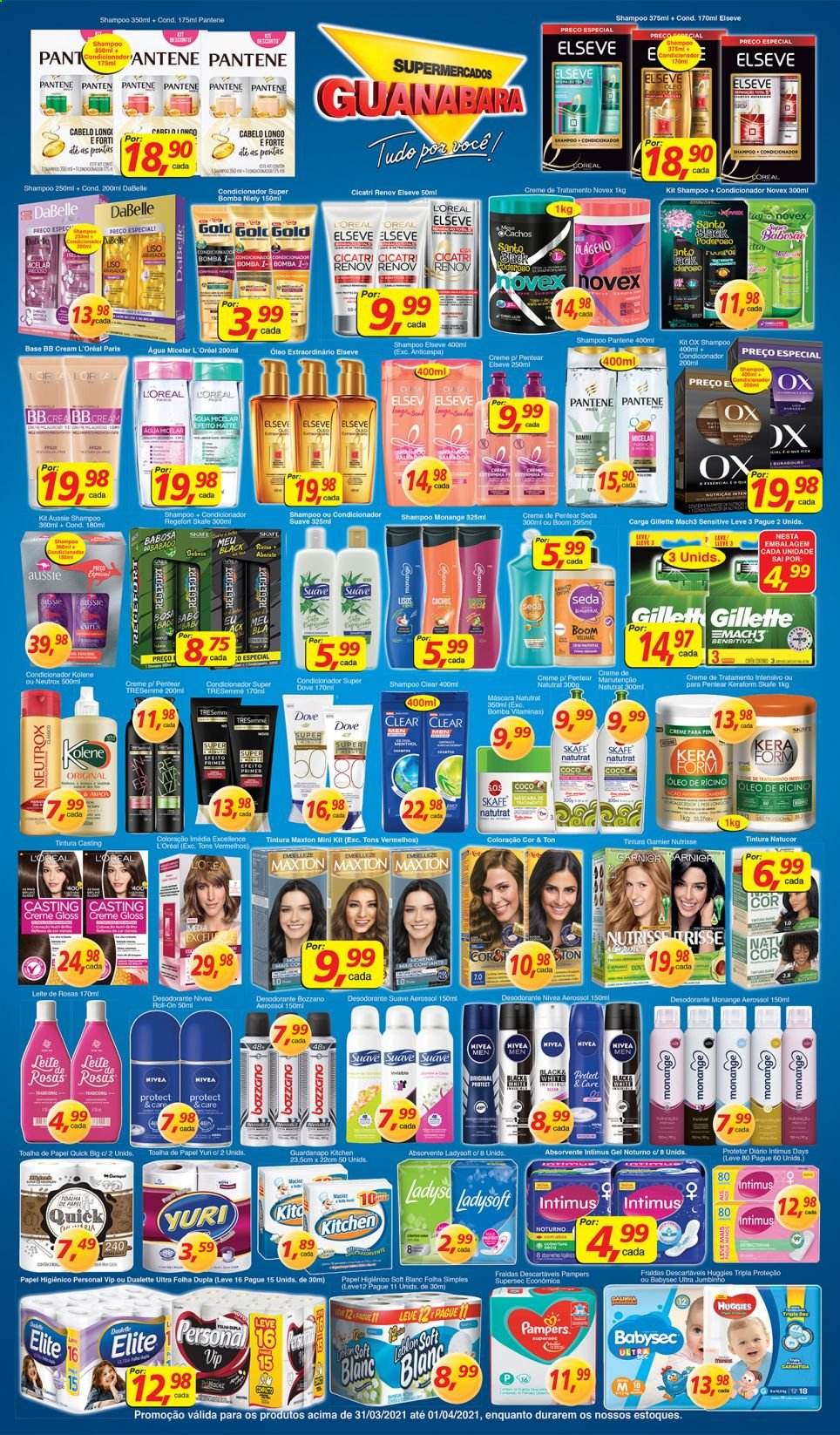 Folheto Supermercados Guanabara - 31/03/2021 - 01/04/2021. Página 9