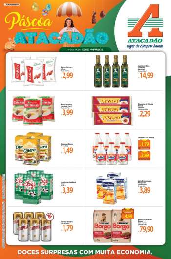 Folheto Atacadão - 31.03.2021 - 04.04.2021.