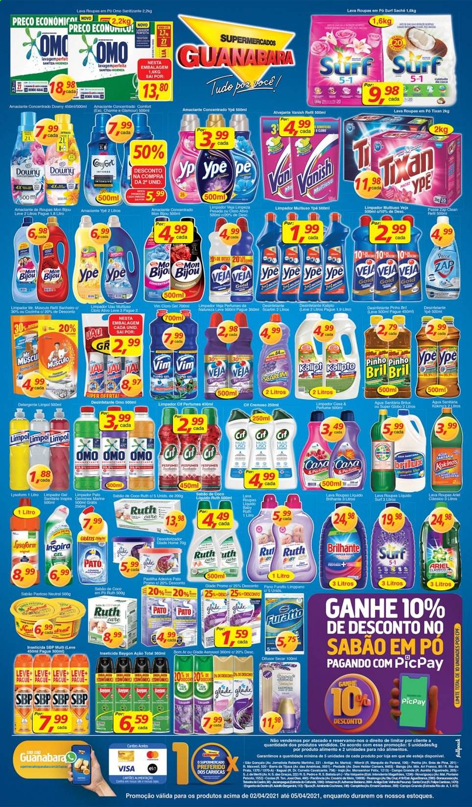 Folheto Supermercados Guanabara - 02/04/2021 - 05/04/2021. Página 11