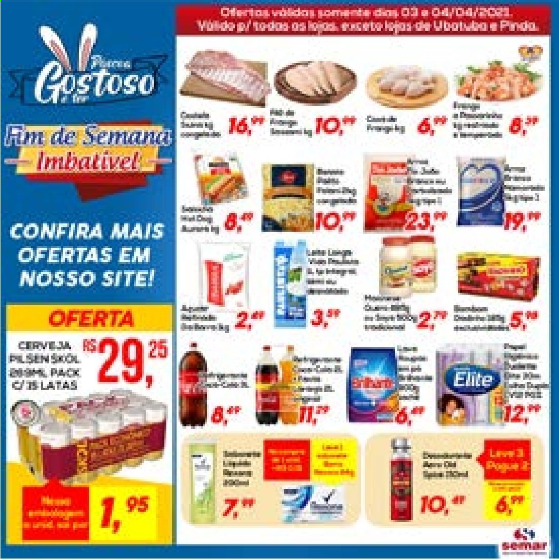 thumbnail - Folheto Semar Supermercados - 03/04/2021 - 04/04/2021.