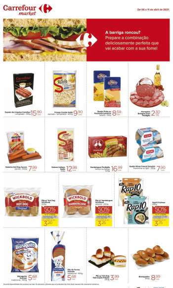 Folheto Carrefour Market - 06.04.2021 - 11.04.2021.