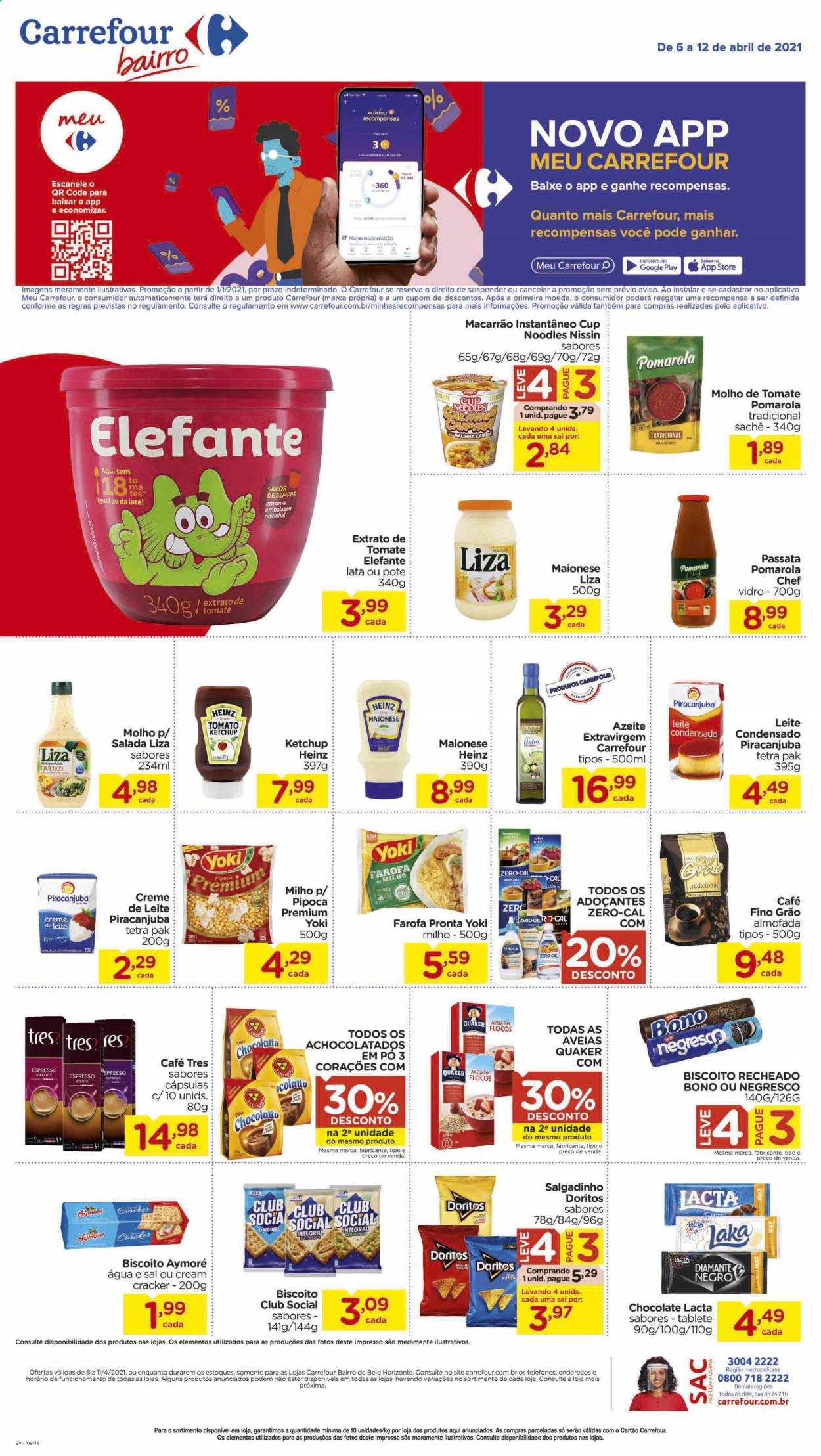 Folheto Carrefour Bairro - 06/04/2021 - 12/04/2021. Página 2