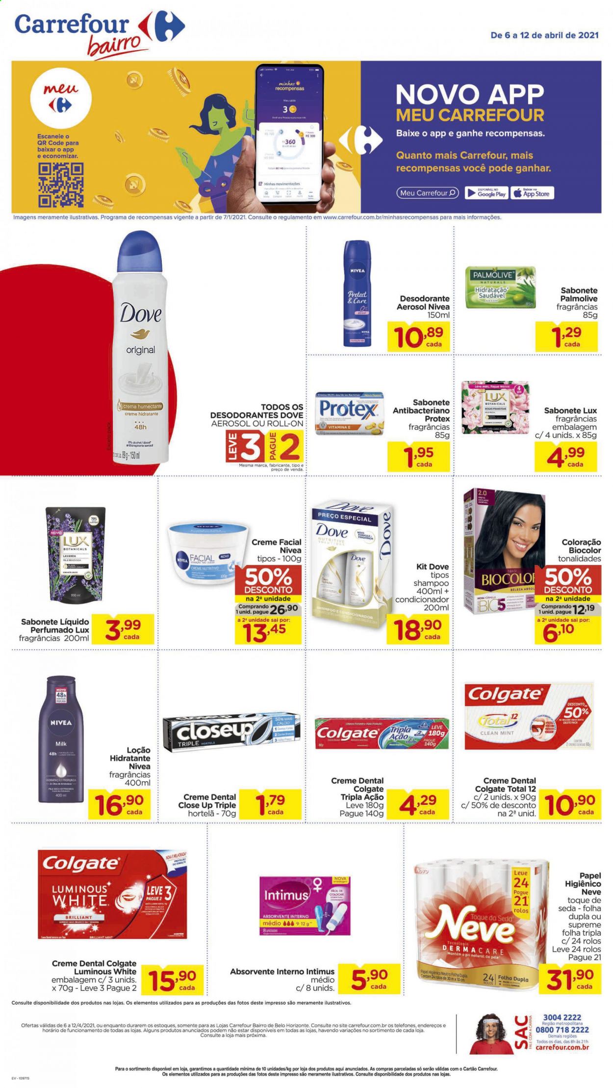 Folheto Carrefour Bairro - 06/04/2021 - 12/04/2021. Página 6