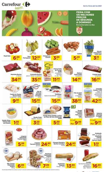 Folheto Carrefour Bairro - 06.04.2021 - 12.04.2021.