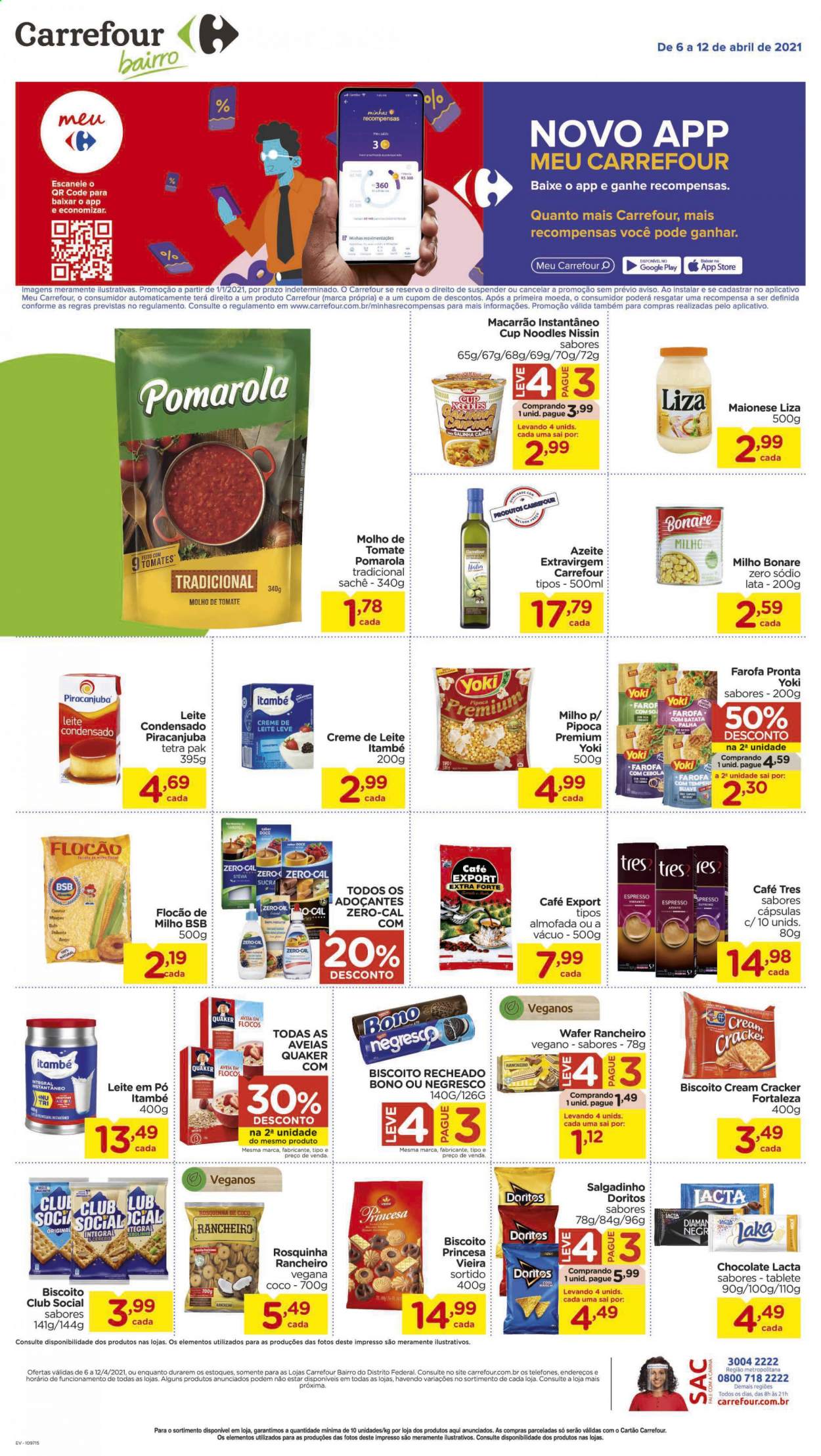Folheto Carrefour Bairro - 06/04/2021 - 12/04/2021. Página 2