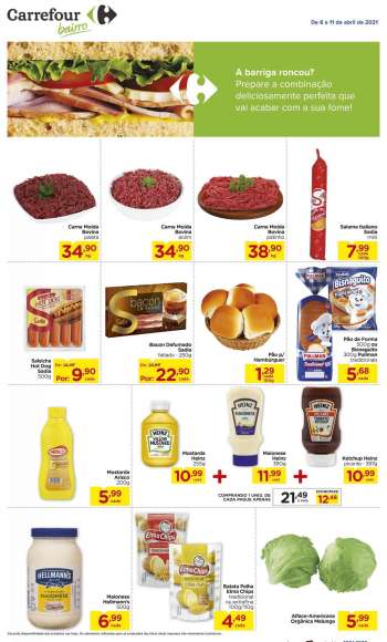 Folheto Carrefour Bairro - 06.04.2021 - 11.04.2021.