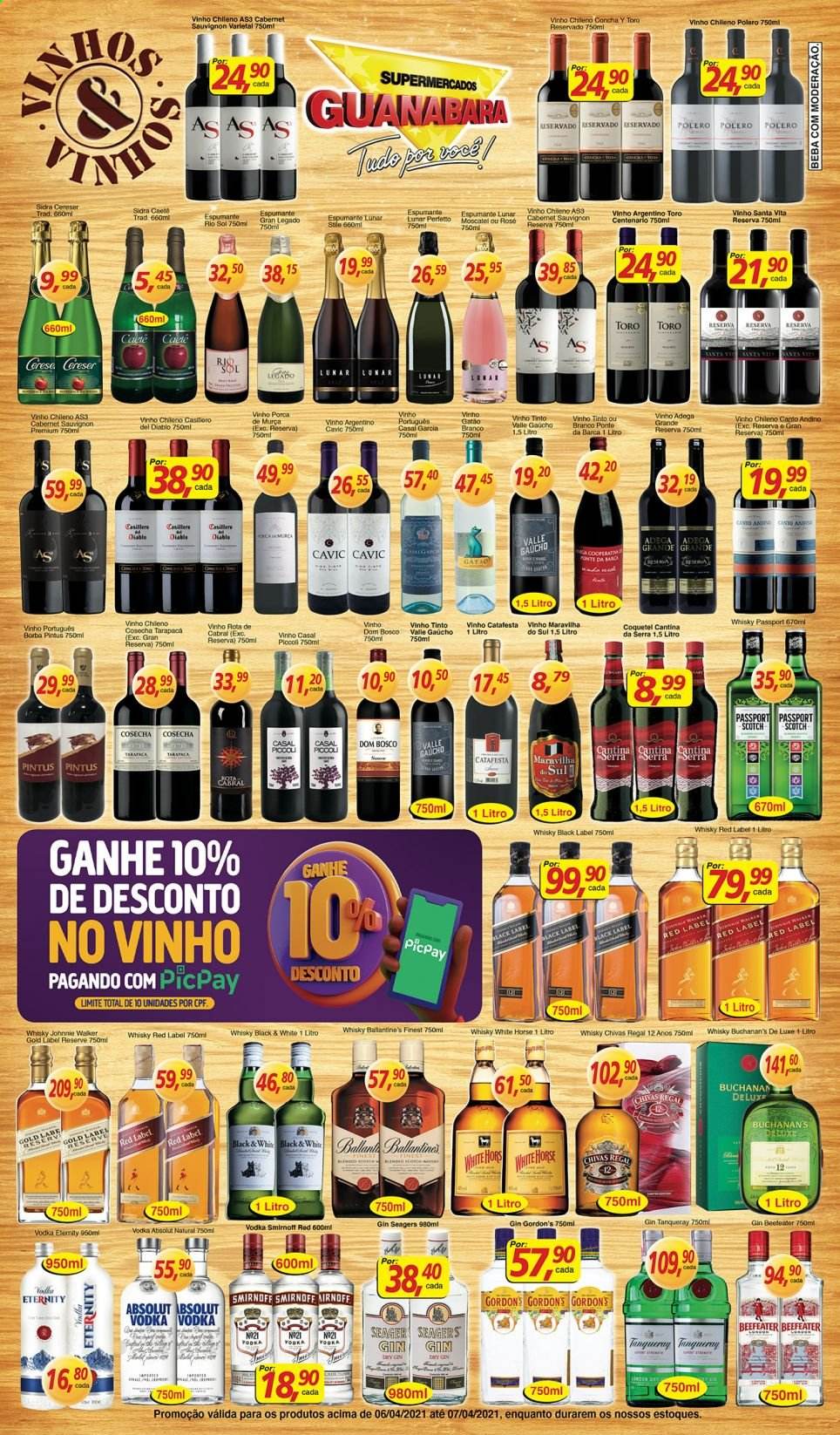 Folheto Supermercados Guanabara - 06/04/2021 - 07/04/2021. Página 6