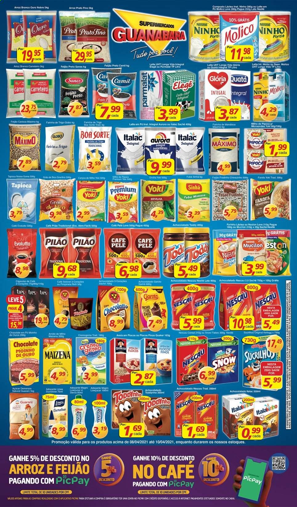 Folheto Supermercados Guanabara - 08/04/2021 - 10/04/2021. Página 2