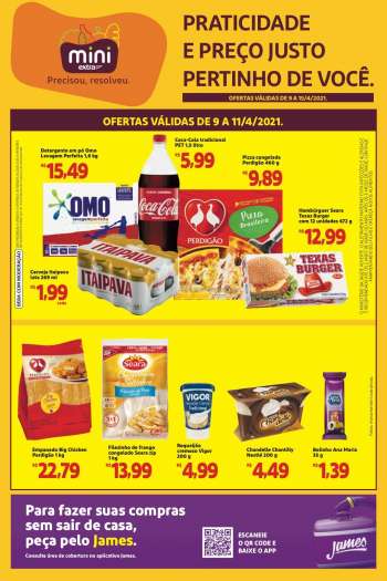 Folheto Mini Extra - 09.04.2021 - 15.04.2021.