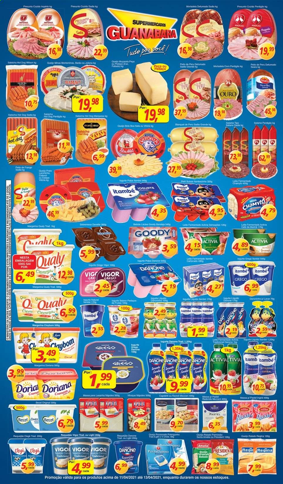 Folheto Supermercados Guanabara - 11/04/2021 - 13/04/2021. Página 8