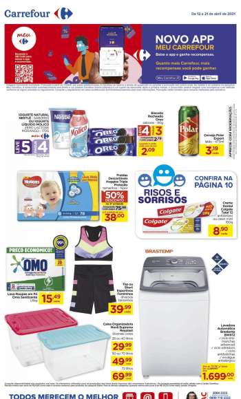 Folheto Carrefour Hiper - 12.04.2021 - 21.04.2021.