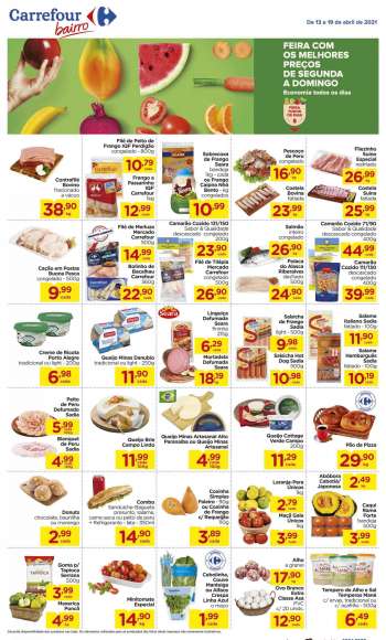 Folheto Carrefour Bairro - 13.04.2021 - 19.04.2021.