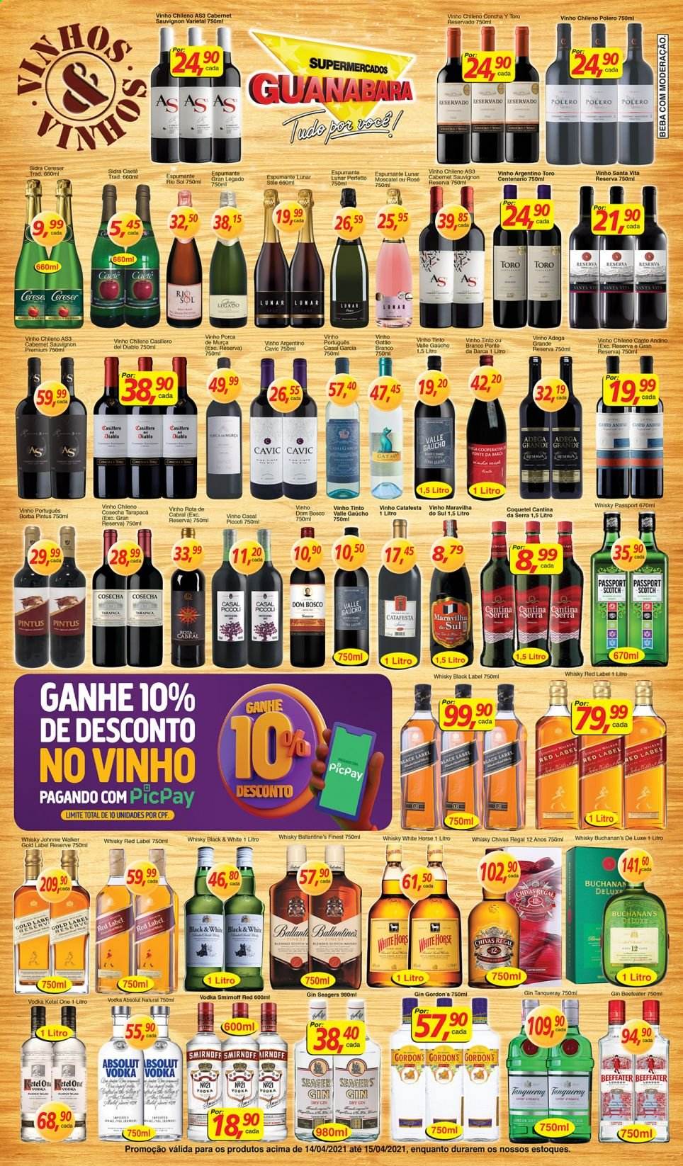Folheto Supermercados Guanabara - 14/04/2021 - 15/04/2021. Página 5