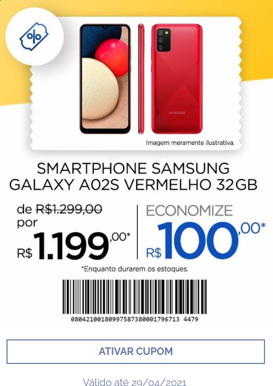 thumbnail - Folheto Pernambucanas - 16/04/2021 - 29/04/2021 - Produtos em promoção - Samsung, smartphone, Samsung Galaxy. Página 29.