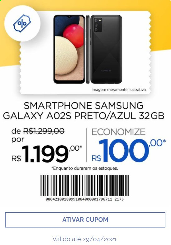 thumbnail - Folheto Pernambucanas - 16/04/2021 - 29/04/2021 - Produtos em promoção - Samsung, smartphone, Samsung Galaxy. Página 30.