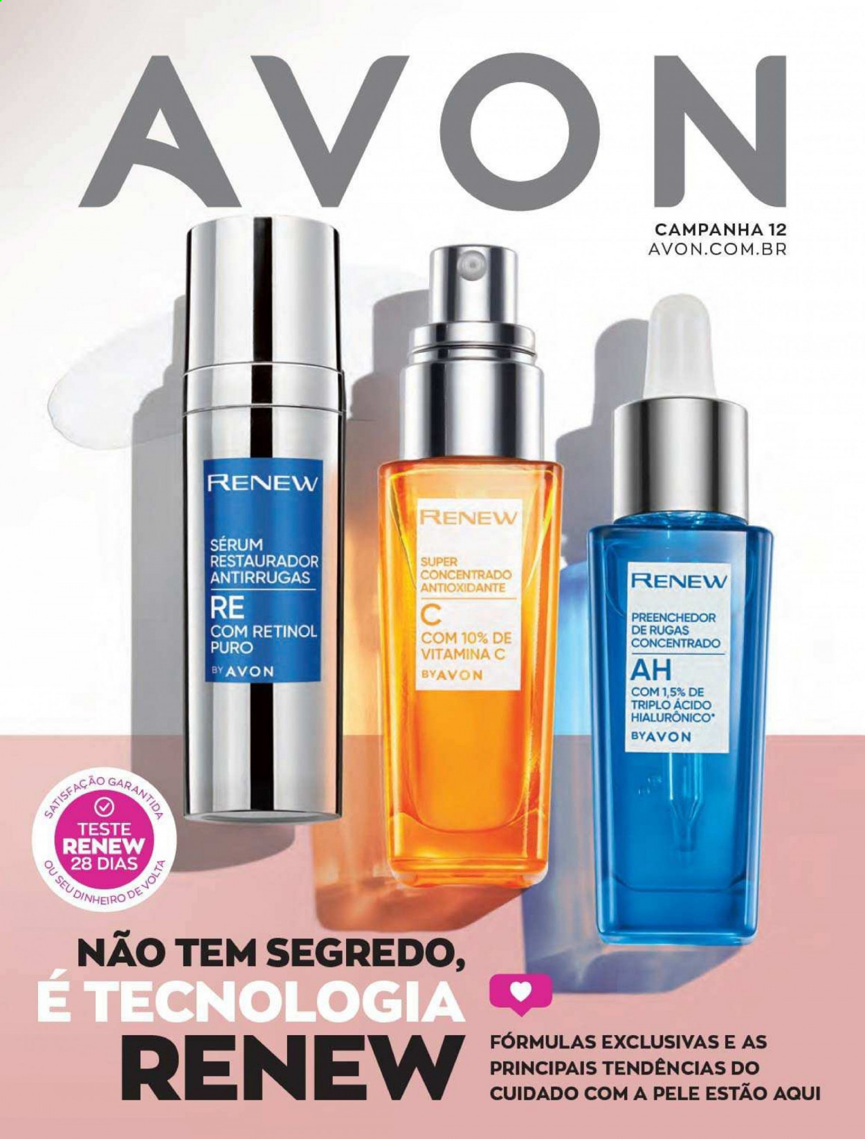thumbnail - Folheto Avon - Produtos em promoção - Avon, sérum. Página 1.