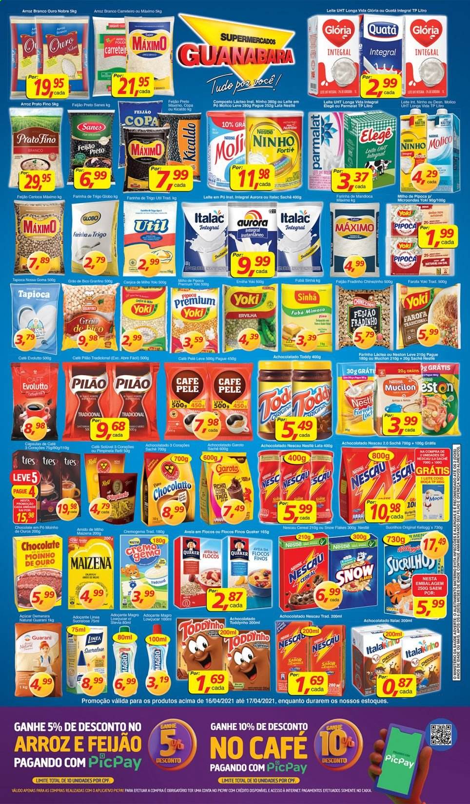 Folheto Supermercados Guanabara - 16/04/2021 - 17/04/2021. Página 2