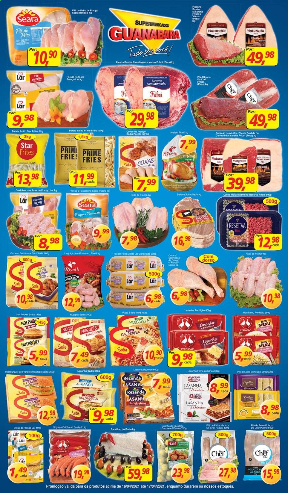 Folheto Supermercados Guanabara - 16/04/2021 - 17/04/2021. Página 5