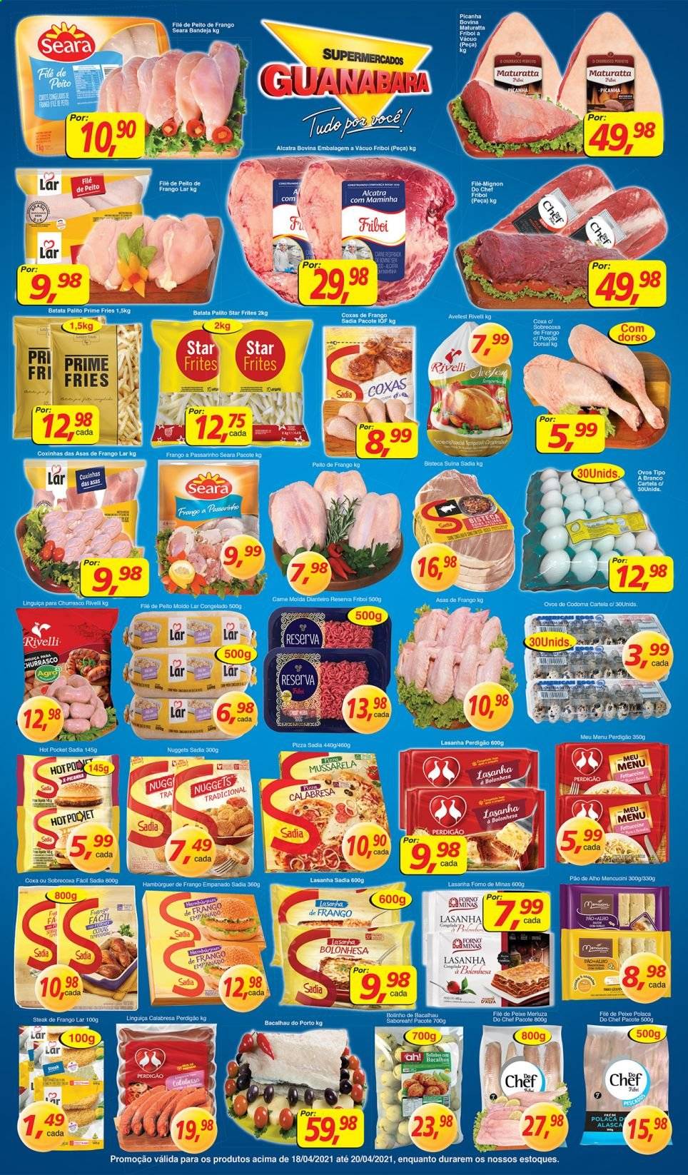 Folheto Supermercados Guanabara - 18/04/2021 - 20/04/2021. Página 5