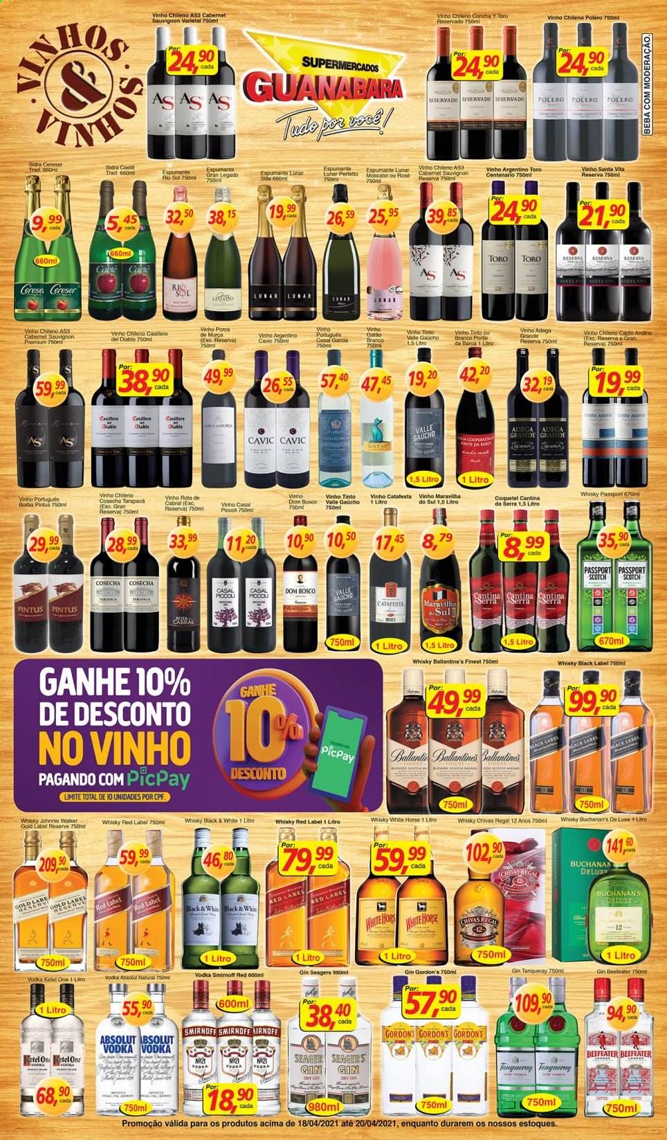 Folheto Supermercados Guanabara - 18/04/2021 - 20/04/2021. Página 6