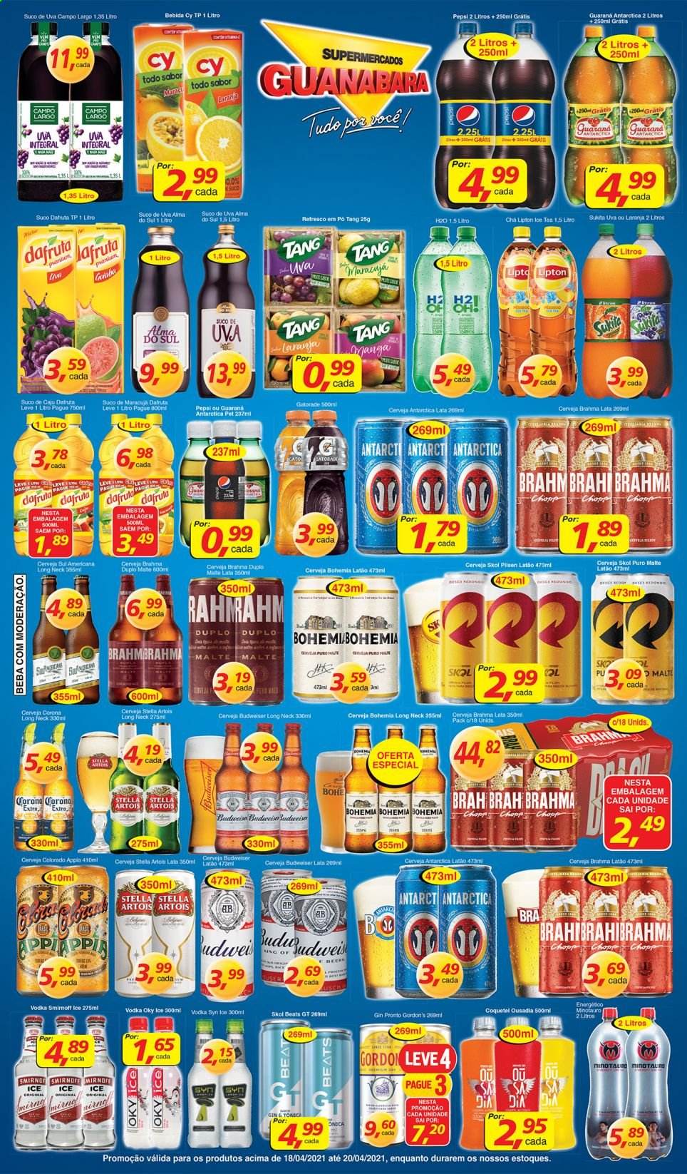 Folheto Supermercados Guanabara - 18/04/2021 - 20/04/2021. Página 7