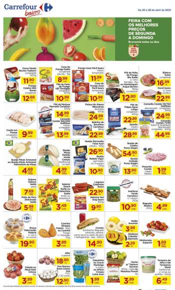 Folheto Carrefour Bairro - 20.04.2021 - 29.04.2021.