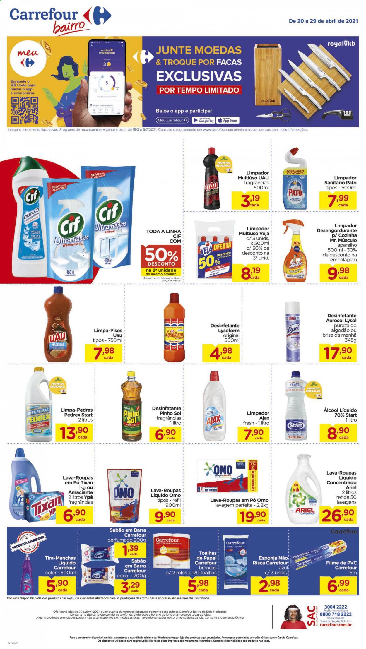 Folheto Carrefour Bairro - 20/04/2021 - 29/04/2021. Página 7
