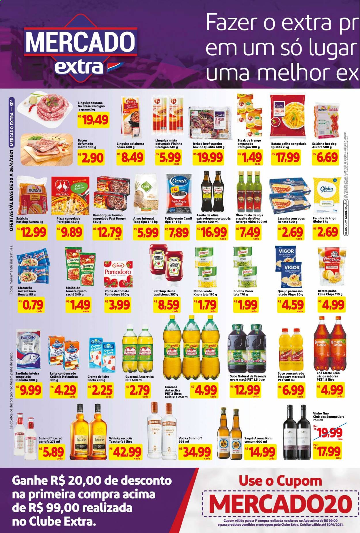 Folheto Mercado Extra - 20/04/2021 - 26/04/2021. Página 2