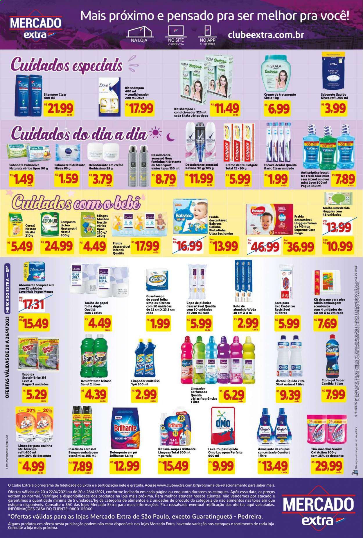 Folheto Mercado Extra - 20/04/2021 - 26/04/2021. Página 4