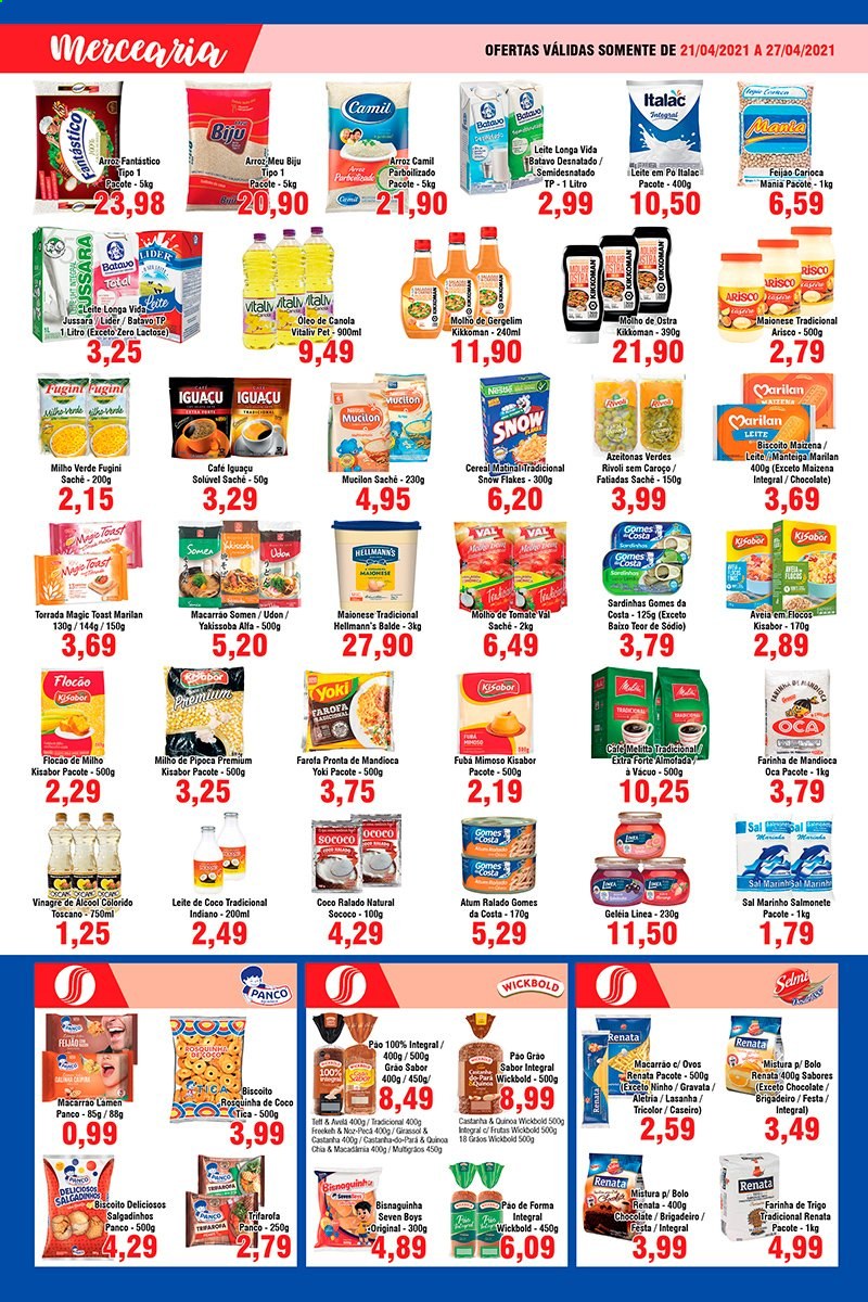 Folheto Shibata Supermercados - 21/04/2021 - 27/04/2021. Página 2