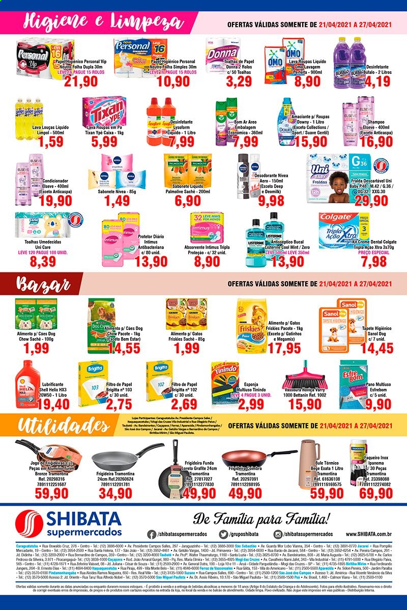 Folheto Shibata Supermercados - 21/04/2021 - 27/04/2021. Página 4