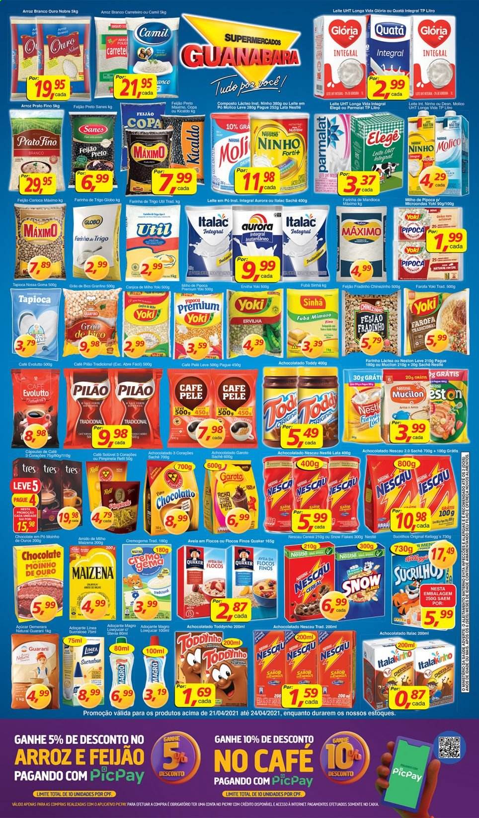 Folheto Supermercados Guanabara - 21/04/2021 - 24/04/2021. Página 2