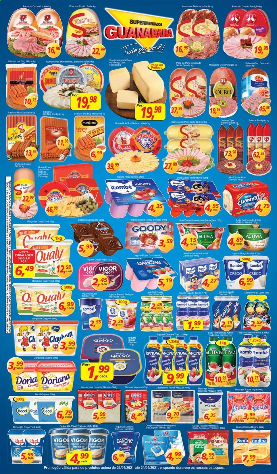 Folheto Supermercados Guanabara - 21/04/2021 - 24/04/2021. Página 8