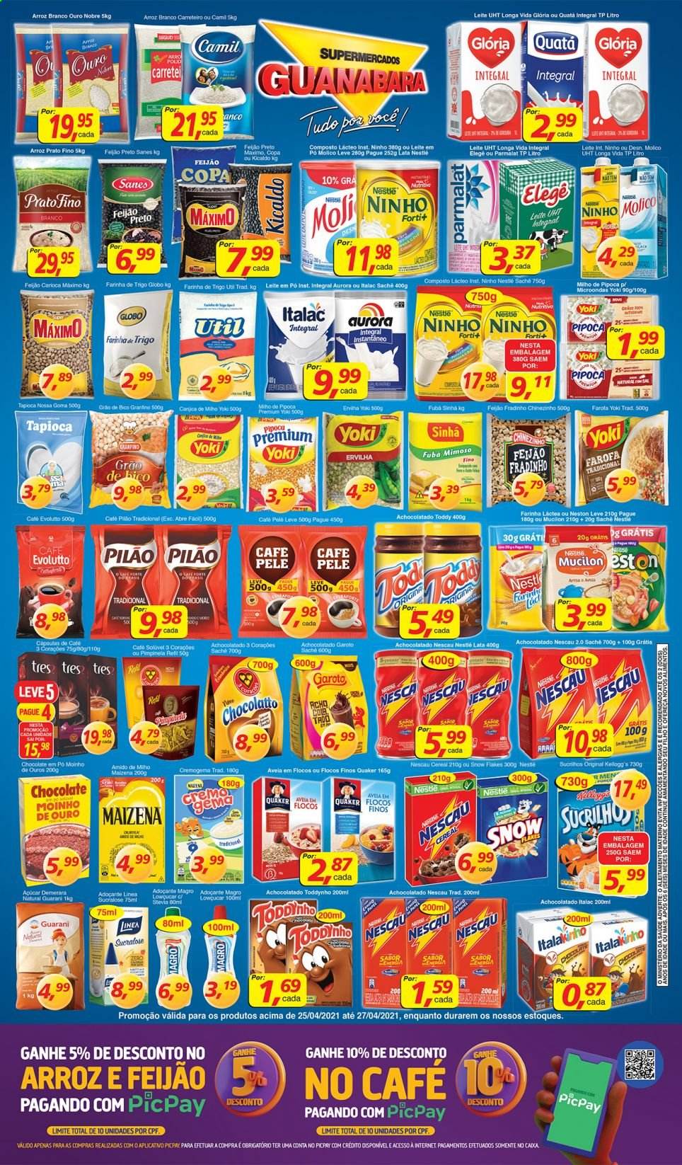 Folheto Supermercados Guanabara - 25/04/2021 - 27/04/2021. Página 2