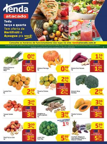Folheto Tenda Atacado - 27.04.2021 - 28.04.2021.