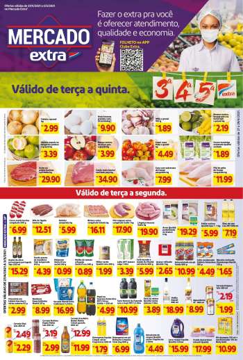 Folheto Mercado Extra - 27.04.2021 - 03.05.2021.