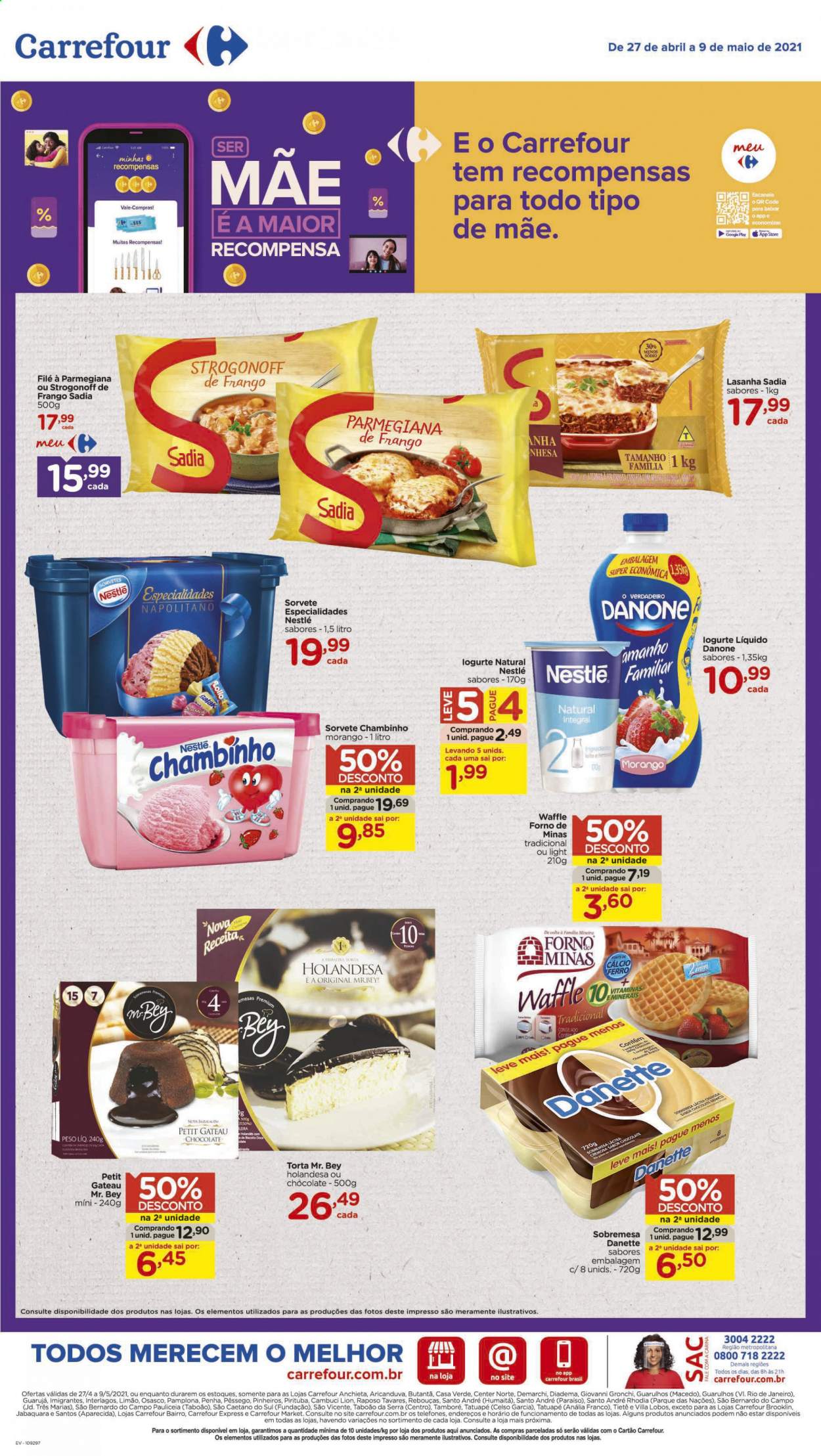 Folheto Carrefour Hiper - 27/04/2021 - 09/05/2021. Página 22