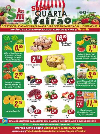Folheto Rede Supermarket - 28.04.2021 - 28.04.2021.