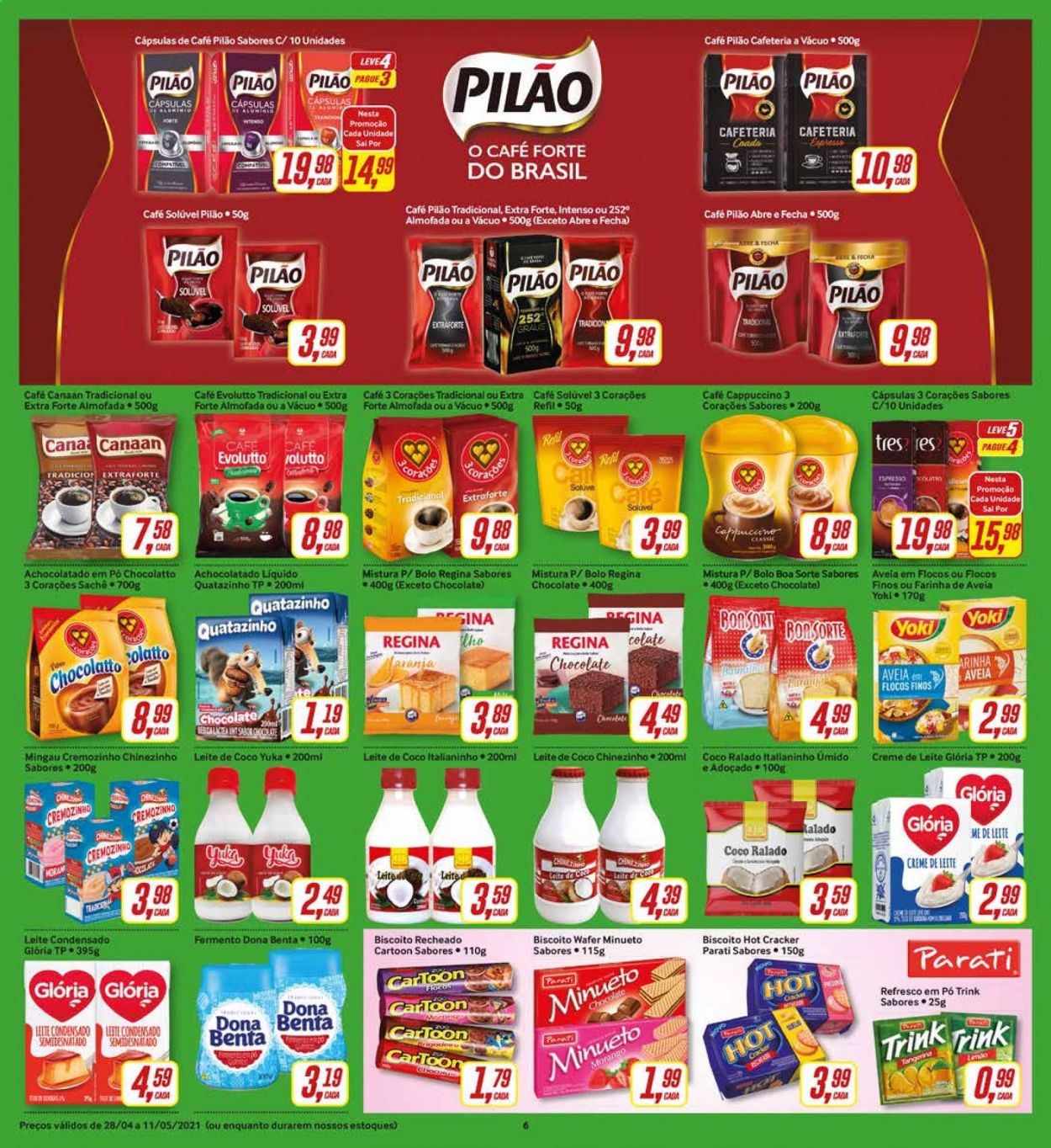 Folheto Rede Supermarket - 28/04/2021 - 11/05/2021. Página 6