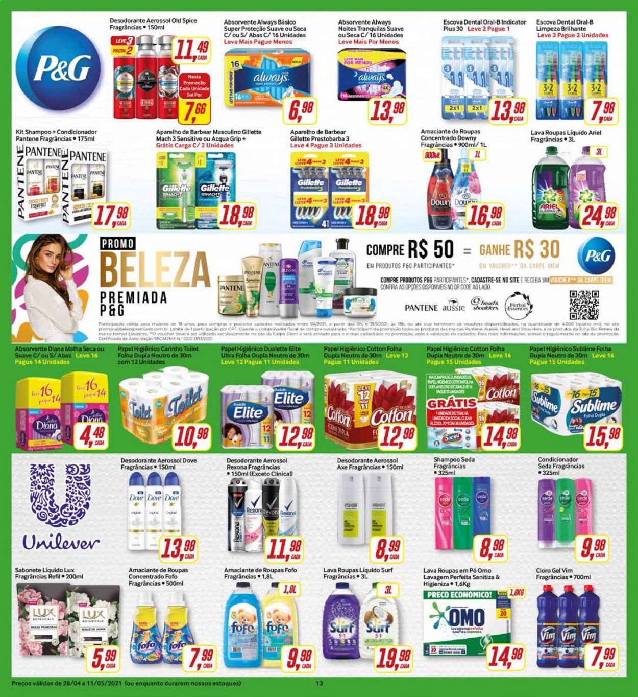 Folheto Rede Supermarket - 28/04/2021 - 11/05/2021. Página 13