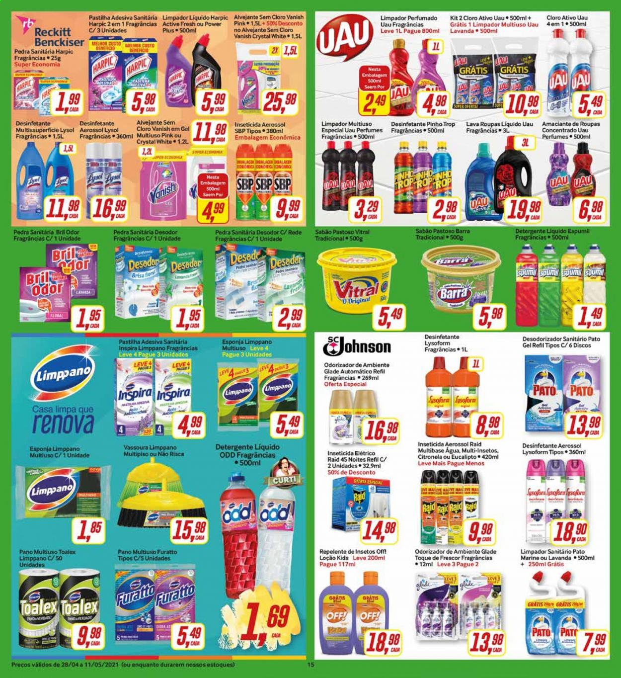 Folheto Rede Supermarket - 28/04/2021 - 11/05/2021. Página 15
