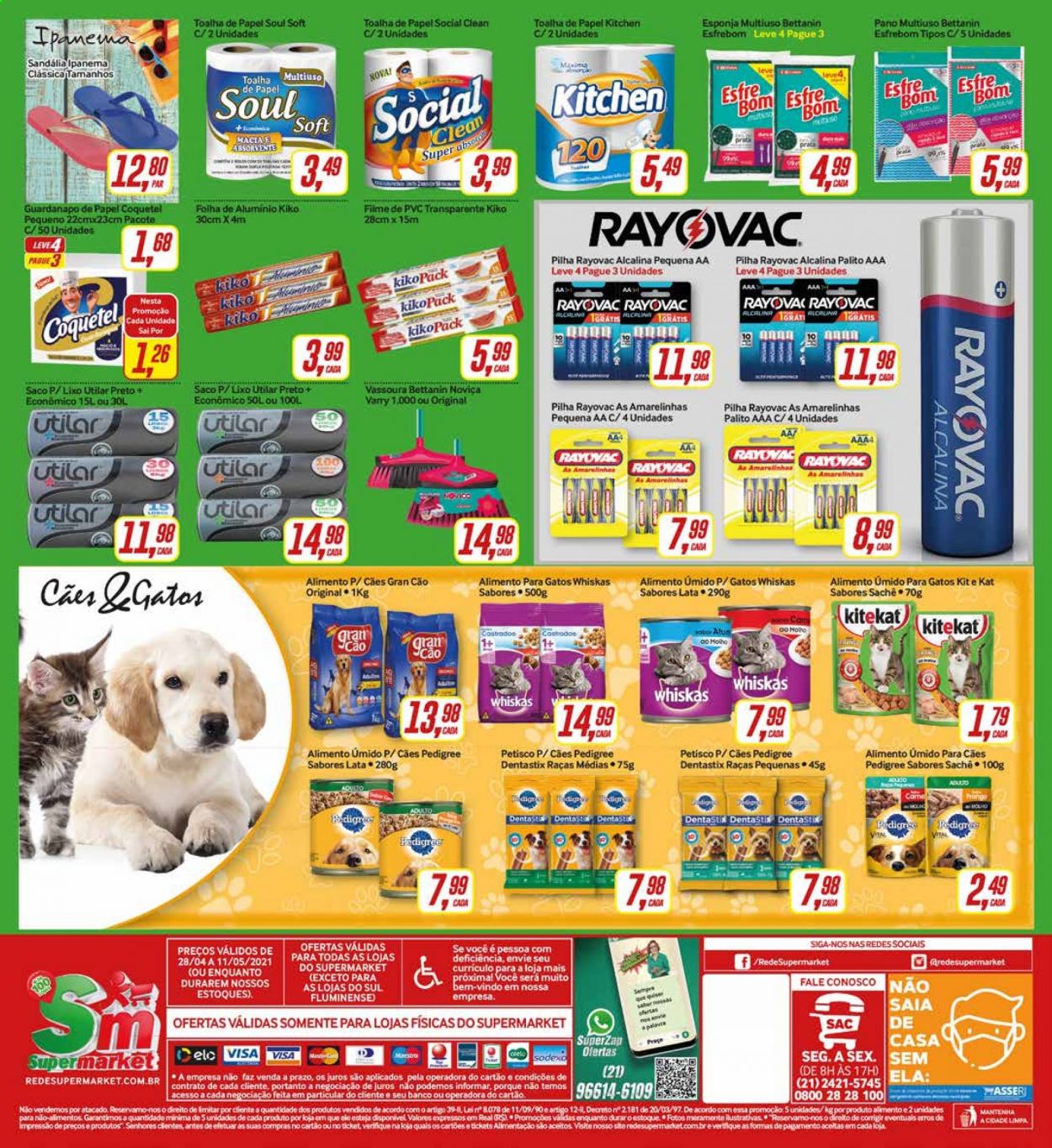 Folheto Rede Supermarket - 28/04/2021 - 11/05/2021. Página 16