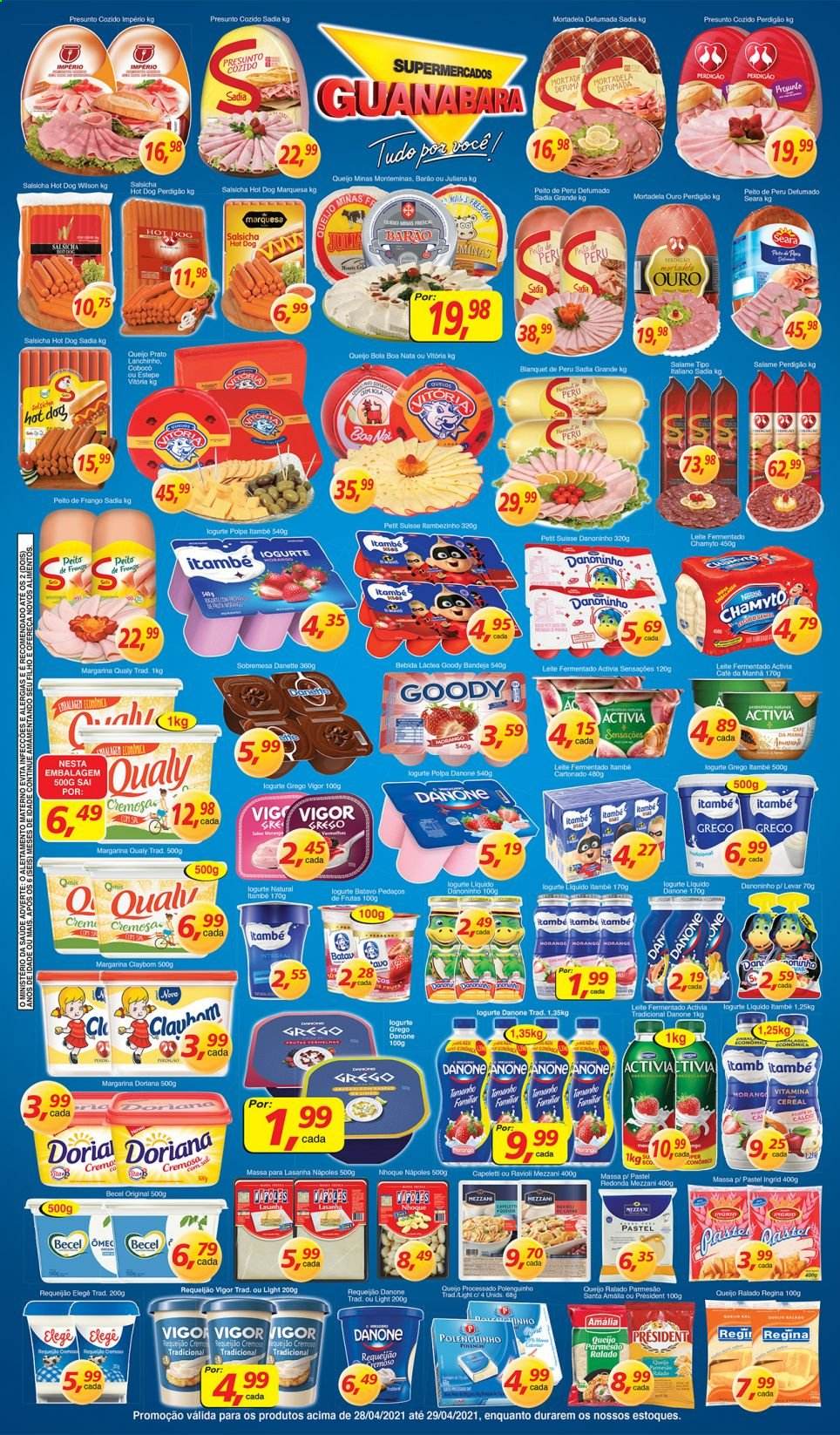 Folheto Supermercados Guanabara - 28/04/2021 - 29/04/2021. Página 8