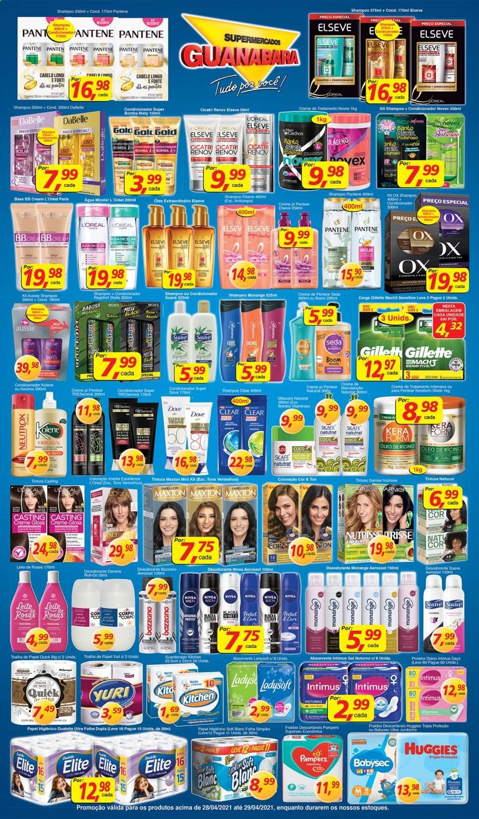 Folheto Supermercados Guanabara - 28/04/2021 - 29/04/2021. Página 9