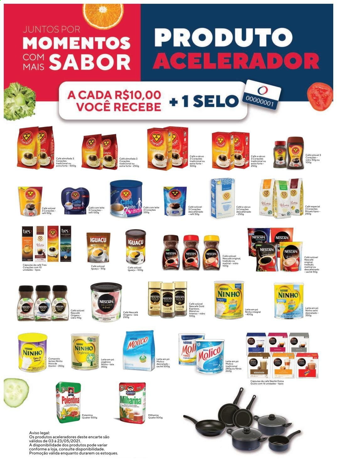 thumbnail - Folheto Coop - 03/05/2021 - 23/05/2021 - Produtos em promoção - Nestlé. Página 5.